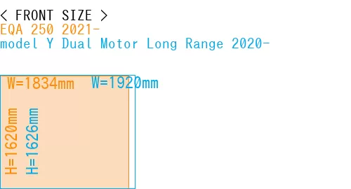 #EQA 250 2021- + model Y Dual Motor Long Range 2020-